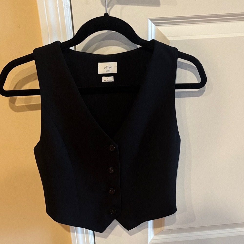 Aritzia black vest